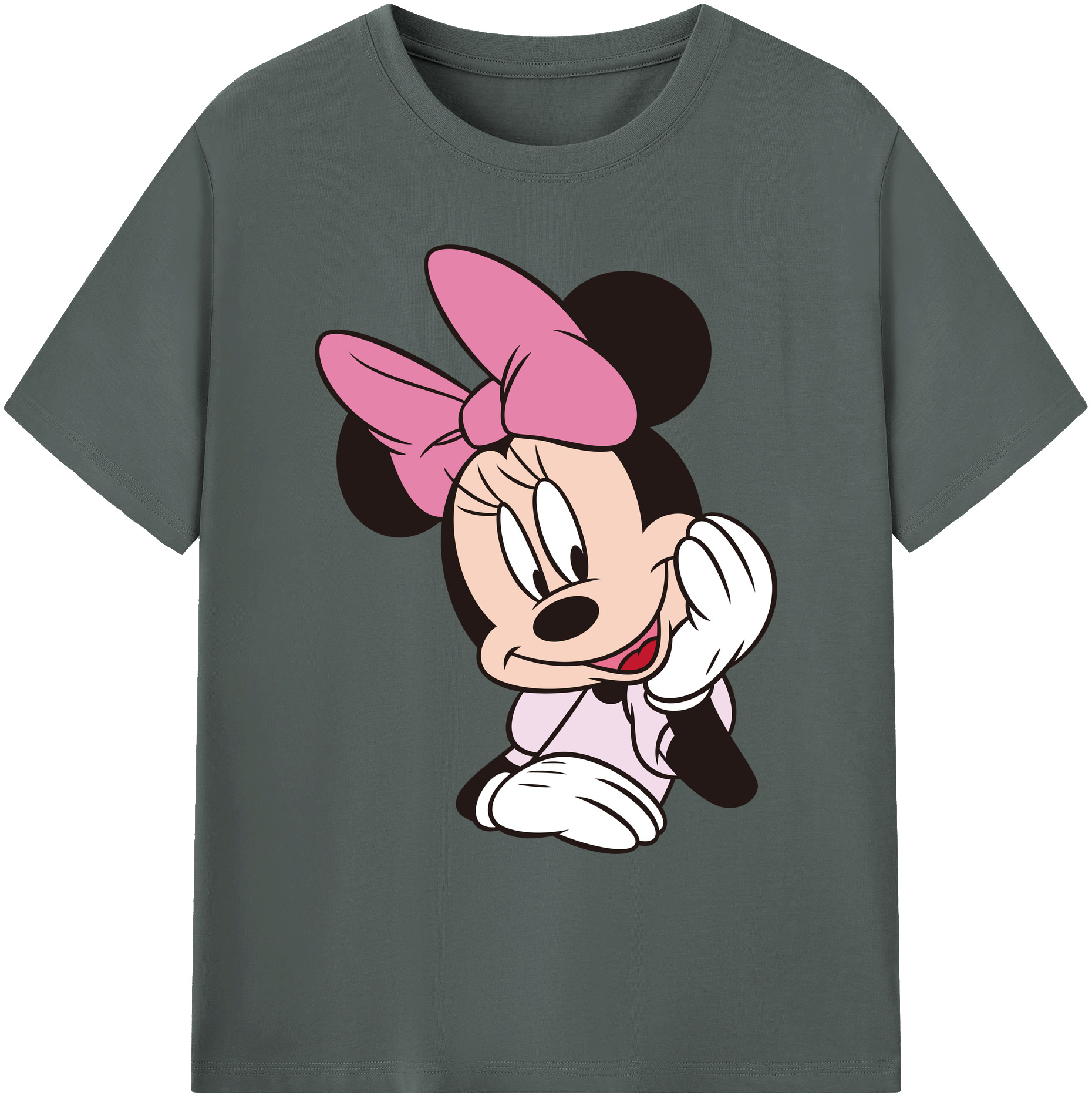 ミッキーマウス Mickey Mouse 綿100％ メンズ半袖Tシャツ｜肌触りやわらか＆通気性
